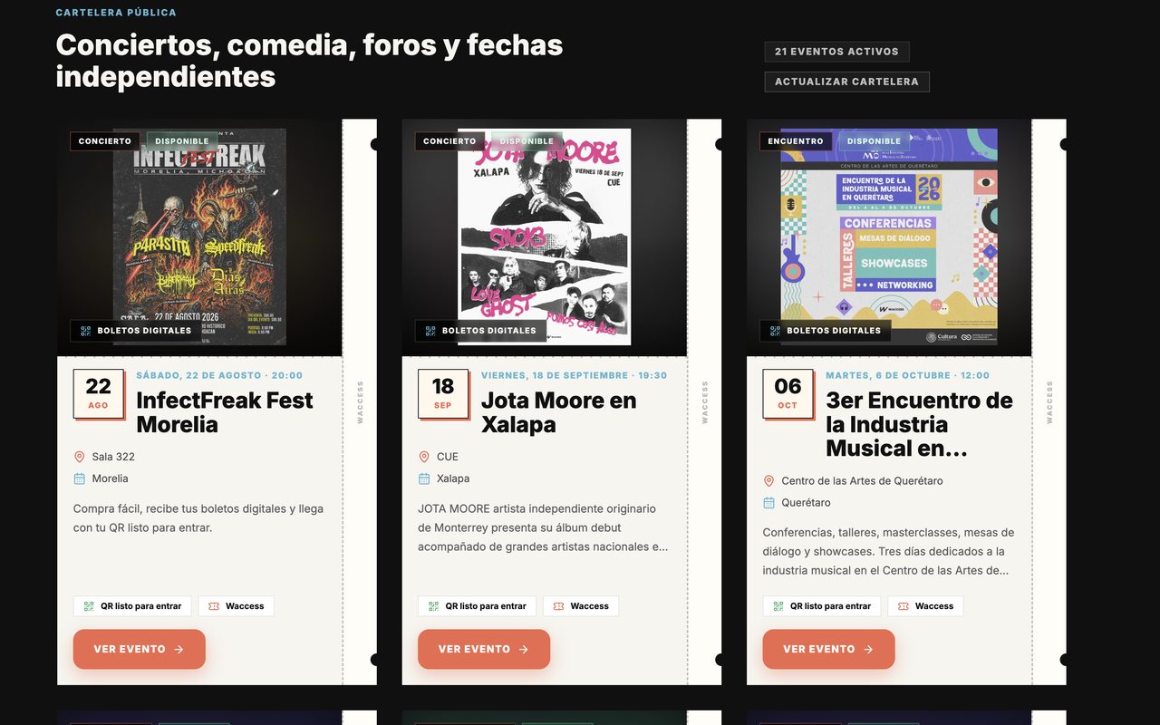 Sitio de Waccess